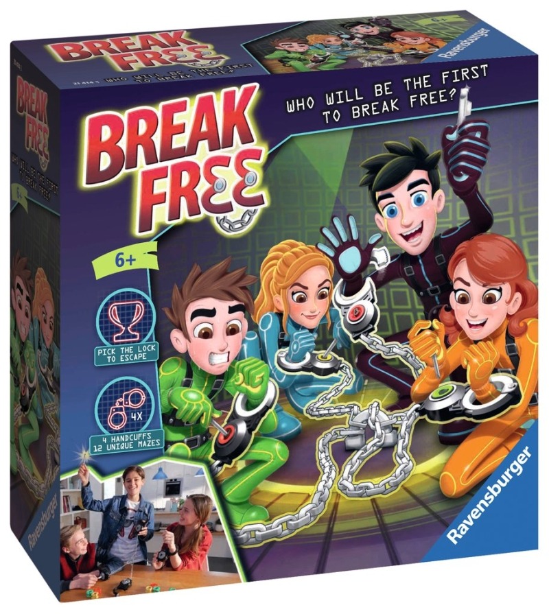 Unisex Details about   NIB Spy Code Break Free Challenge Game Pick The Lock to Escape Age 6 