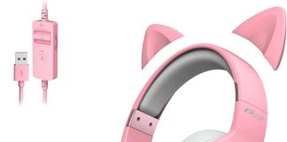 Edifier G2 II Gaming Headset with Cat Ears Review Headset