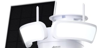 ANRAN F1 Pro Solar Powered 2K Floodlight Security Camera Review ANRAN F1 Pro